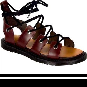 Dr Martens Jasmine lace up sandals RARE